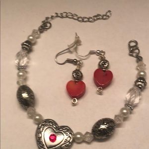 Gift Bracelet With Earrings